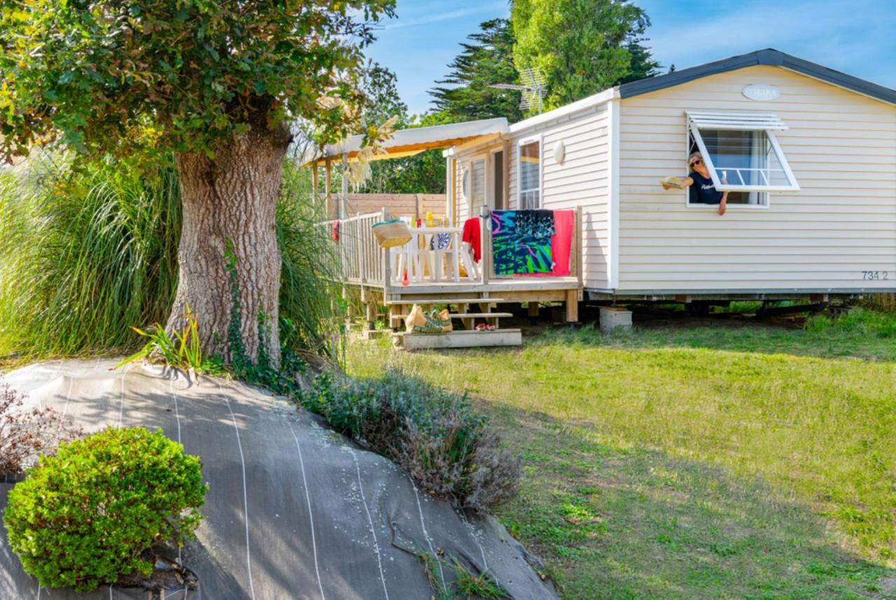 Camping Les Carolins Saint-Lo-d'Ourville エクステリア 写真