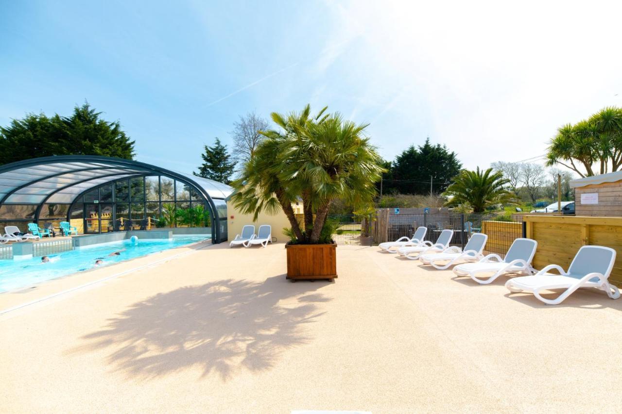 Camping Les Carolins Saint-Lo-d'Ourville エクステリア 写真