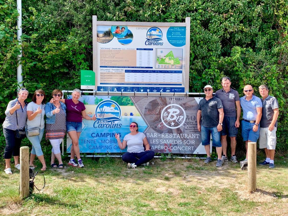 Camping Les Carolins Saint-Lo-d'Ourville エクステリア 写真